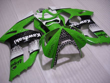 Cargar imagen en el visor de la galería, Green and Black FUCHS - NINJA ZX-6R 03-04 Fairing Kit