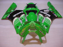 Cargar imagen en el visor de la galería, Green Black FUCHS - NINJA ZX-6R 03-04 Fairing Kit