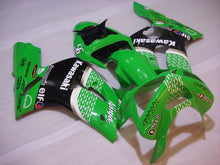 Cargar imagen en el visor de la galería, Green Black FUCHS - NINJA ZX-6R 03-04 Fairing Kit
