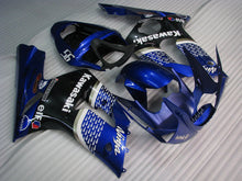 Cargar imagen en el visor de la galería, Blue and Black FUCHS - NINJA ZX-6R 03-04 Fairing Kit