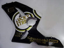 Cargar imagen en el visor de la galería, Black and White Lucky Strike - NINJA ZX-6R 03-04 Fairing Kit