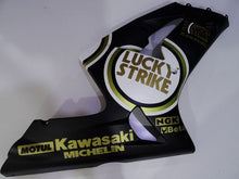 Cargar imagen en el visor de la galería, Black and White Lucky Strike - NINJA ZX-6R 03-04 Fairing Kit