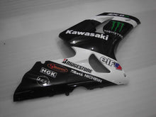 Cargar imagen en el visor de la galería, White and Black Monster - NINJA ZX-6R 03-04 Fairing Kit