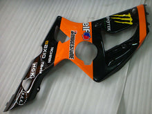 Cargar imagen en el visor de la galería, Orange and Black Monster - NINJA ZX-6R 03-04 Fairing Kit