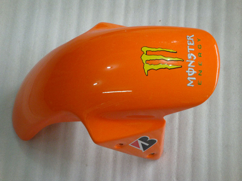 Orange and Black Monster - NINJA ZX-6R 03-04 Fairing Kit