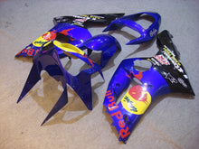 Cargar imagen en el visor de la galería, Blue and Black Red Bull - NINJA ZX-6R 03-04 Fairing Kit
