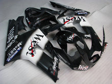 Cargar imagen en el visor de la galería, Black and White West - NINJA ZX-6R 03-04 Fairing Kit