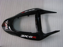 Cargar imagen en el visor de la galería, Black and White West - NINJA ZX-6R 03-04 Fairing Kit