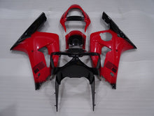 Cargar imagen en el visor de la galería, Red and Black Factory Style - NINJA ZX-6R 03-04 Fairing Kit