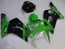 Cargar imagen en el visor de la galería, Black and Green Factory Style - NINJA ZX-6R 03-04 Fairing Kit