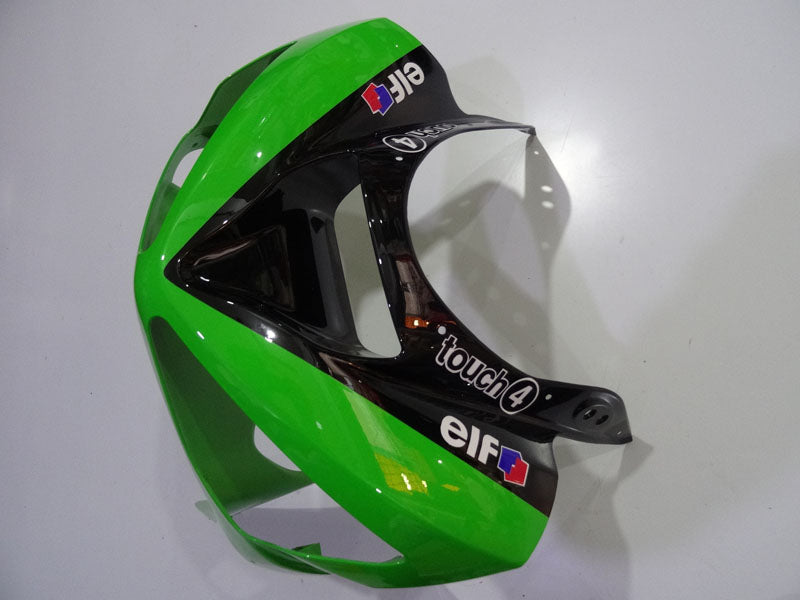Black and Green Factory Style - NINJA ZX-6R 03-04 Fairing Kit