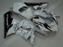 Cargar imagen en el visor de la galería, White and Black Corona - NINJA ZX-6R 05-06 Fairing Kit