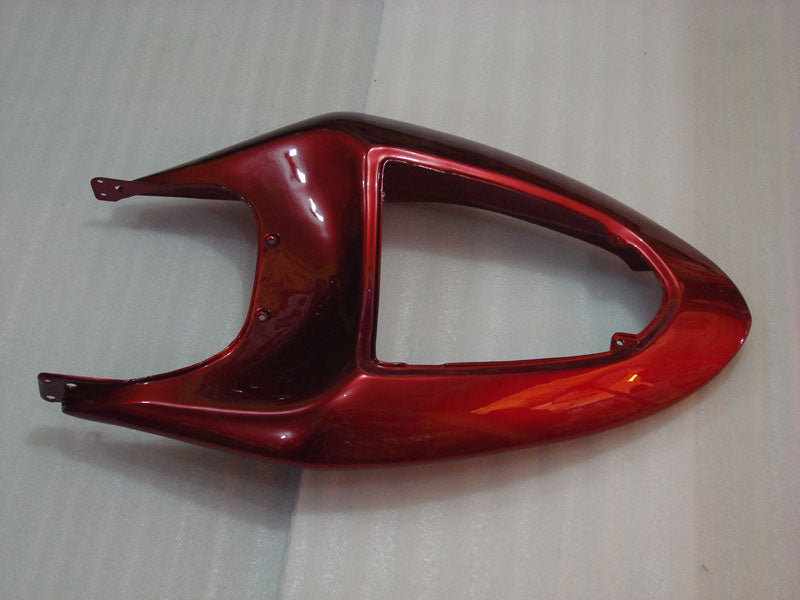 Red and Black Flame - NINJA ZX-6R 05-06 Fairing Kit