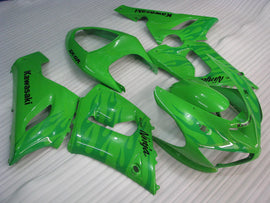 Green Flame - NINJA ZX-6R 05-06 Fairing Kit