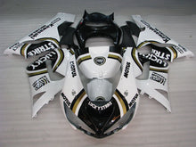 Cargar imagen en el visor de la galería, Black and White Lucky Strike - NINJA ZX-6R 05-06 Fairing Kit