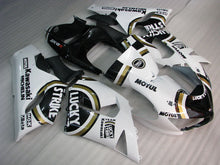 Cargar imagen en el visor de la galería, Black and White Lucky Strike - NINJA ZX-6R 05-06 Fairing Kit