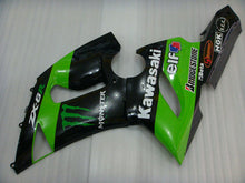 Cargar imagen en el visor de la galería, Monstruo Verde y Negro - Kit de Carenado NINJA ZX-6R 05-06