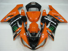Cargar imagen en el visor de la galería, Orange Black Monster - NINJA ZX-6R 05-06 Fairing Kit