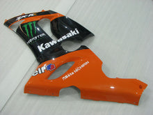Cargar imagen en el visor de la galería, Orange Black Monster - NINJA ZX-6R 05-06 Fairing Kit