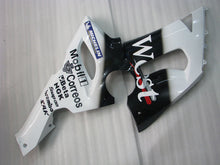 Cargar imagen en el visor de la galería, White and Black West - NINJA ZX-6R 05-06 Fairing Kit
