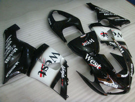 Black and White West - NINJA ZX-6R 05-06 Fairing Kit