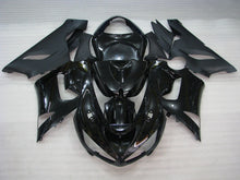 Cargar imagen en el visor de la galería, Black and Matte Black No decals - NINJA ZX-6R 05-06 Fairing Kit
