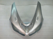 Cargar imagen en el visor de la galería, Silver and Matte Black Factory Style - NINJA ZX-6R 05-06 Fairing Kit