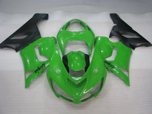 Cargar imagen en el visor de la galería, Green Matte Black Factory Style - NINJA ZX-6R 05-06 Fairing Kit