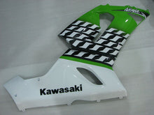 Cargar imagen en el visor de la galería, Green and White Factory Style - NINJA ZX-6R 05-06 Fairing Kit