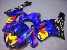 Cargar imagen en el visor de la galería, Blue and Black Red Bull - NINJA ZX-6R 07-08 Fairing Kit