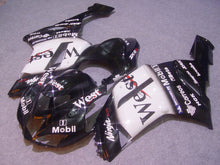 Cargar imagen en el visor de la galería, Black and White West - NINJA ZX-6R 07-08 Fairing Kit