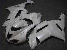 Cargar imagen en el visor de la galería, Pearl White No decals - NINJA ZX-6R 07-08 Fairing Kit