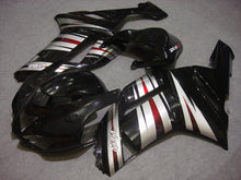 Cargar imagen en el visor de la galería, Black and Silver Factory Style - NINJA ZX-6R 07-08 Fairing Kit