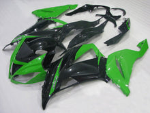 Cargar imagen en el visor de la galería, Green Black Factory Style - NINJA ZX-6R 13-18 Fairing Kit
