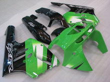 Cargar imagen en el visor de la galería, Green and Black Factory Style - NINJA ZX-9R 94-97 Fairing Kit