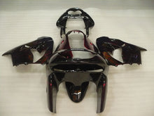 Cargar imagen en el visor de la galería, Black and Red Flame - NINJA ZX-9R 98-99 Fairing Kit