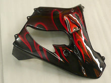 Cargar imagen en el visor de la galería, Black and Red Flame - NINJA ZX-9R 98-99 Fairing Kit