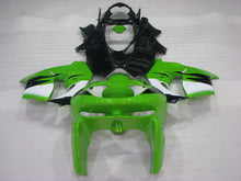 Cargar imagen en el visor de la galería, Green Black and White Factory Style - NINJA ZX-9R 98-99 Fairing Kit