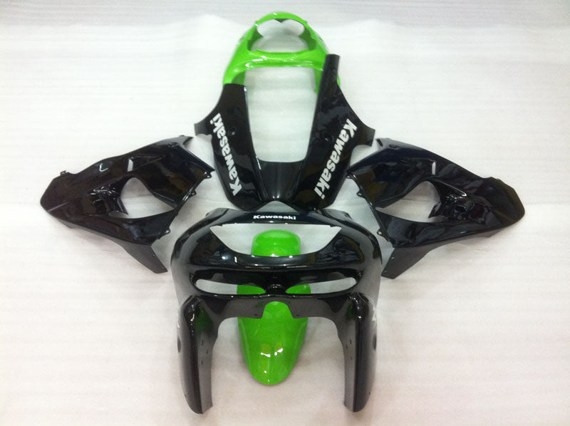 Green and Black Factory Style - NINJA ZX-9R 98-99 Fairing Kit