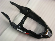 Cargar imagen en el visor de la galería, Black with Red Flame - NINJA ZX-9R 00-01 Fairing Kit