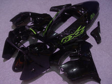 Cargar imagen en el visor de la galería, Black with Green Stickers Factory Style - NINJA ZX-9R 00-01 Fairing Kit