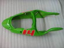 Cargar imagen en el visor de la galería, Green and Black with Number 14 Factory Style - NINJA ZX-9R 00-01 Fairing Kit
