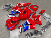 Cargar imagen en el visor de la galería, Rojo y azul con blanco, estilo de fábrica - kit de carenado para CBR600RR 24-26