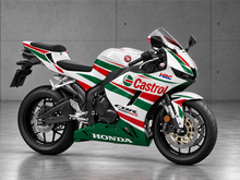 Cargar imagen en el visor de la galería, Green White and Red Castrol - CBR600RR 24-26 Fairing Kit