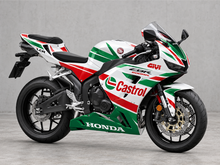 Cargar imagen en el visor de la galería, Green and White Red Castrol - CBR600RR 24-26 Fairing Kit