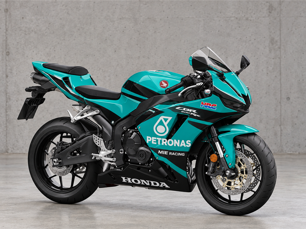 Blue and Black PETRONAS - CBR600RR 24-26 Fairing Kit
