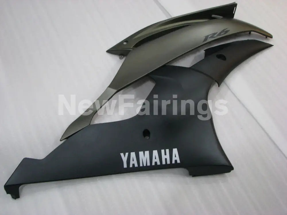 Matte Army Green and Matte Black Factory Style - YZF-R6 08-16 Fairing Kit