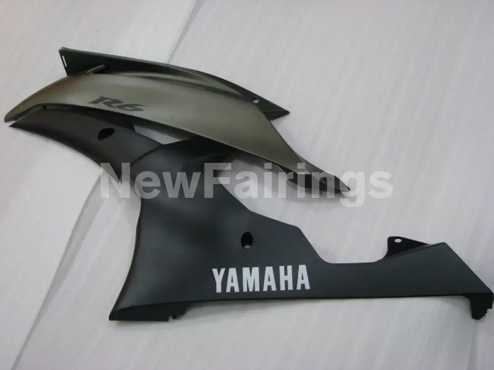 Matte Army Green and Matte Black Factory Style - YZF-R6 08-16 Fairing Kit