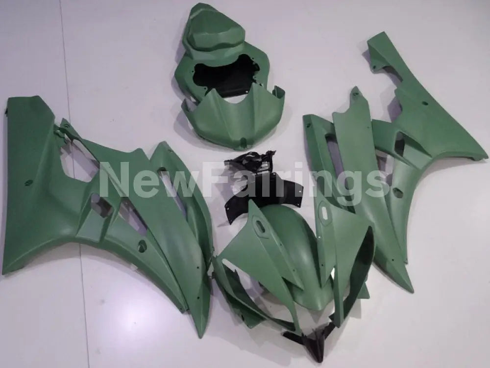 Matte Army Green No decals - YZF-R6 06-07 Fairing Kit