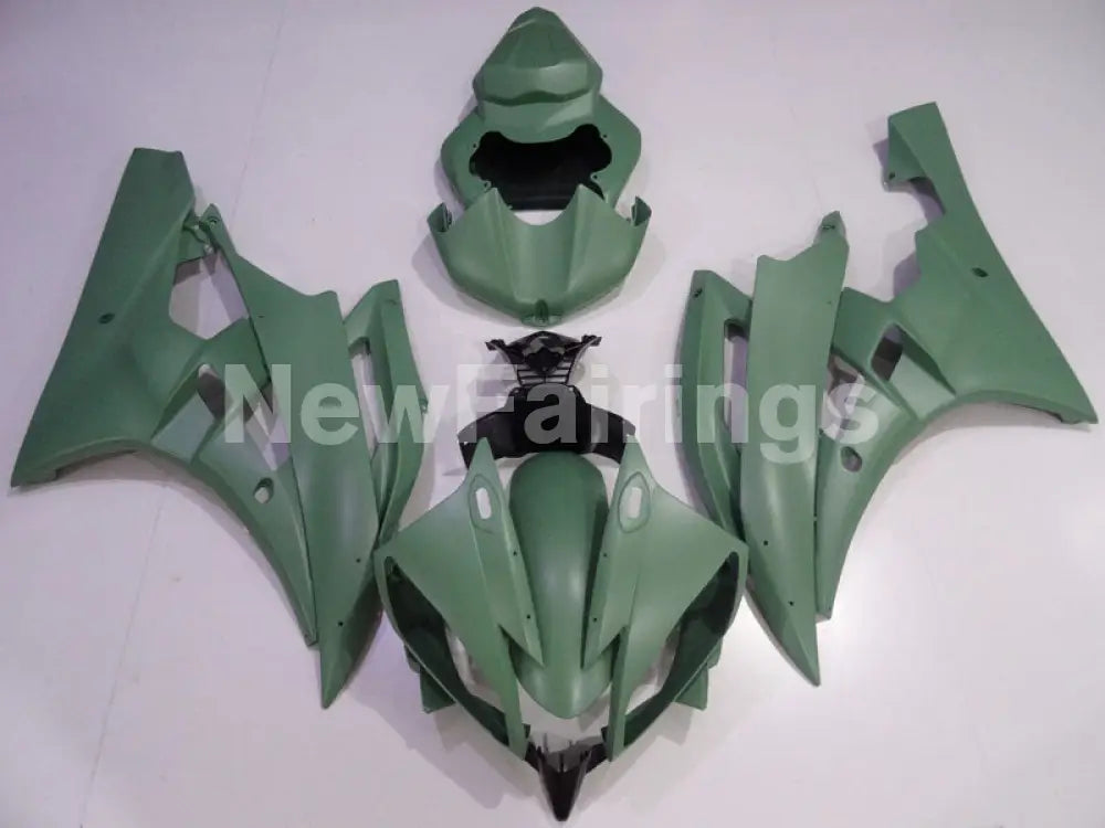 Matte Army Green No decals - YZF-R6 06-07 Fairing Kit